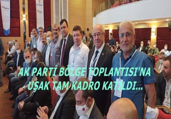AK PARTİ YEREL YÖNETİMLER BÖLGE TOPLANTISI BALIKESİR DE GERÇEKLEŞTİ...