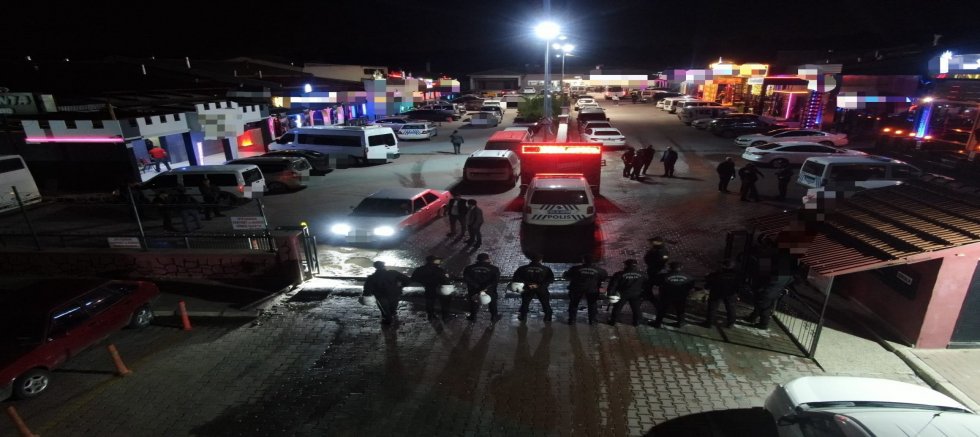 14 UMUMA AÇIK MEKAN'DA 491 KİŞİ SORGULANDI.
