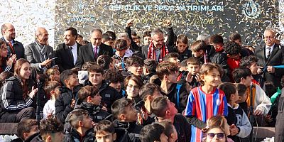 123 BİN METREKARELİK DEV PROJE ÇOCUK KENT’İN TEMELİ BAKAN KASAPOĞLU İLE ATILDI