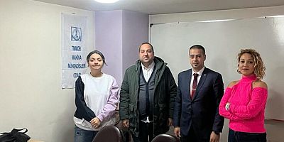 BBP Uşak Belediye Başkan Adayı Mehmet Kahveci,'den  Makine Mühendisleri Odası’na Ziyaret