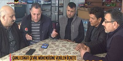 ÇANLI ESNAFI AŞIRI ARTAN ÇEVRE MÜHENDİSİ AİDATLARINDAN MAĞDUR