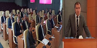  HASAN DURU MECLİS ÜYELERİNE HİBE DESTEKLERİ HAKKINDA SUNUM YAPTI.