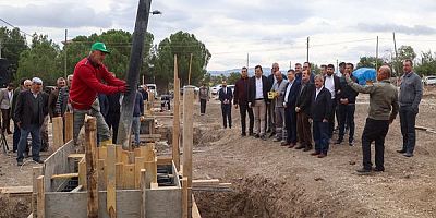 Muharremşah Mahallesi’nde Çok Amaçlı Spor Salonu İçin Temel Atıldı