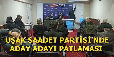 SAADET PARTİSİNDE ADAY PATLAMASI YAŞANIYOR .
