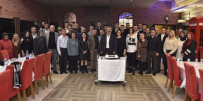 UOSB GÜVENLİK PERSONELİ YENİ YIL KUTLAMA YEMEĞİNDE BİR ARAYA GELDİ
