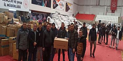 UŞAKTAN DEPREM BÖLGESİNE YARDIMLAR DEVAM EDİYOR.