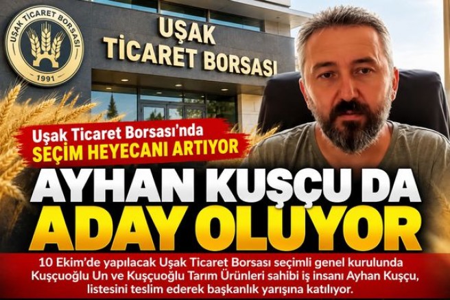 Borsa'da  Seçim Kızışıyor : Ayhan KUŞÇU da Aday”