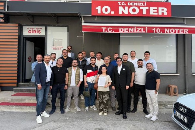 Fenerbahçe’nin Olağanüstü Seçimli Genel Kurula Gitmesi İçin  Denizli’deki Kongre Üyeleri Notere İmza Verdi