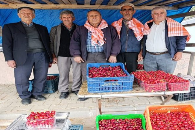 GÖRDES BÖREZ KİRAZ ŞENLİĞİ RENKLİ GÖRÜNTÜLERE SAHNE OLDU