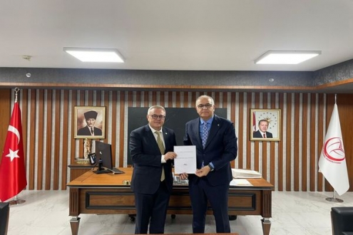 Karaoba'dan Uşak Voleybol'u İçin Federasyon Başkanı'na Ziyaret