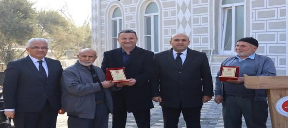 AKHİSAR HAYBER CAMİİ YAPILAN TÖRENLE İBADETE AÇILDI