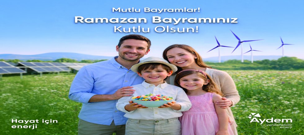 AYDEM Yenilenebilir Enerji Mutlu Bayramlar