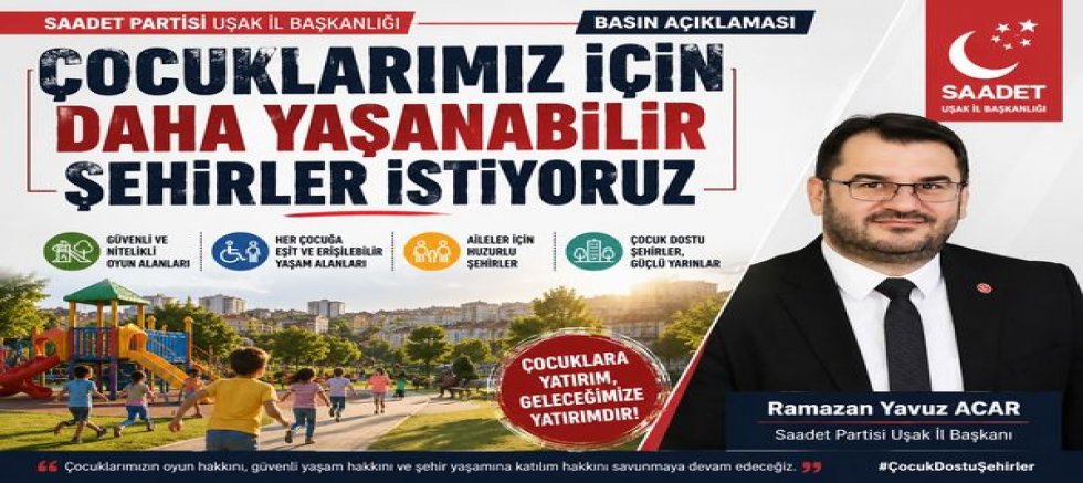 Çocuklar İçin Değilse, Kimin İçin Şehir Kuruyoruz?