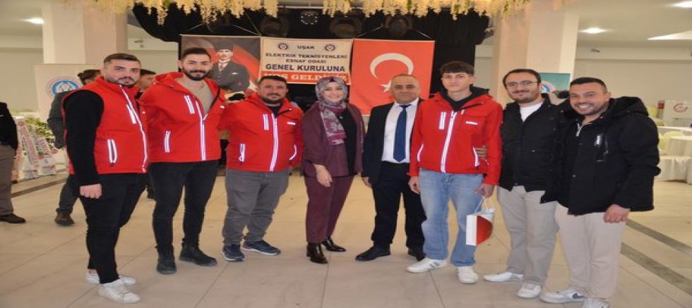 Elektrik Teknisyenleri Esnaf Odası’nda Bekir Aydın Güven Tazeledi