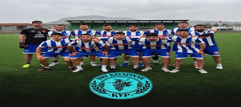 EŞME’NİN FUTBOLDAKİ TEK TEMSİLCİSİ: KAYAPINARSPOR!