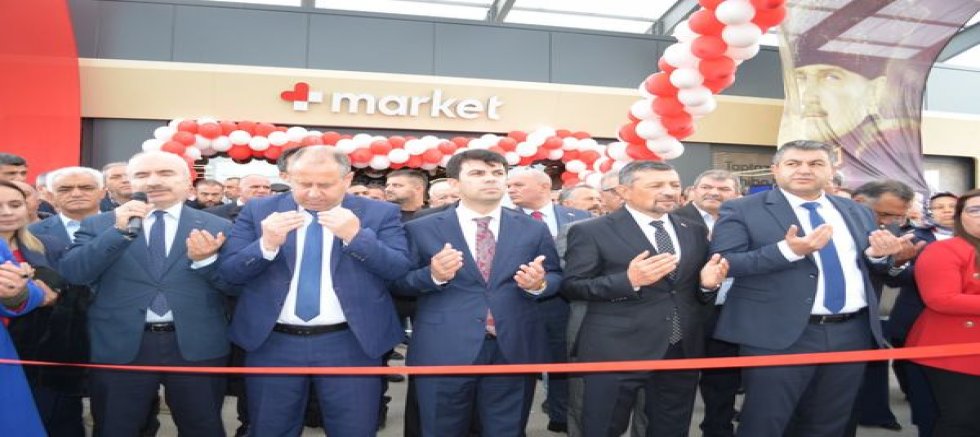 GEDİZ BELEDİYESİ’NE AİT AKARYAKIT İSTASYONU YAPILAN TÖRENLE HİZMETE GİRDİ