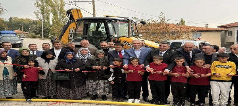 GEDİZ GÖKLER BELDESİNDE TARİHİ BİR GÜN YAŞANDI DOĞALGAZ İÇİN TÖREN DÜZENLENDİ