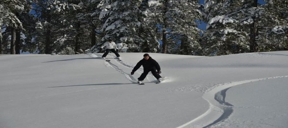 GEDİZ MURAT DAĞINDA KIZAK VE KAYAK FESTİVALİ 18 0CAK PAZAR GÜNÜ