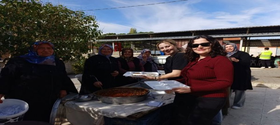 GELENEKSEL GÜNEŞLİ HAYRINA ÇOK YOĞUN KATILIM OLDU