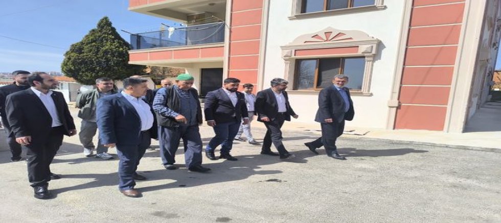 HÜDA PAR Mersin Milletvekili Faruk Dinç’ten Uşak’a Ziyaret