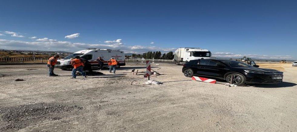 MHP ESKİ İL BAŞKANININ EŞİNİN KARIŞTIĞI KAZADA İŞÇİ HAYATINI KAYBETTİ