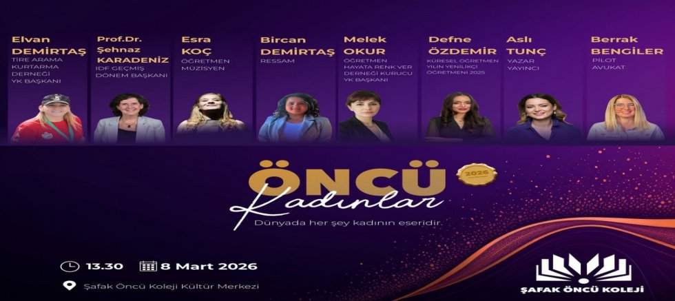 RESSAM BİRCAN DEMİRTAŞ “ÖNCÜ KADINLAR 2026” PROGRAMINDA PLAKETLE ONURLANDIRILDI