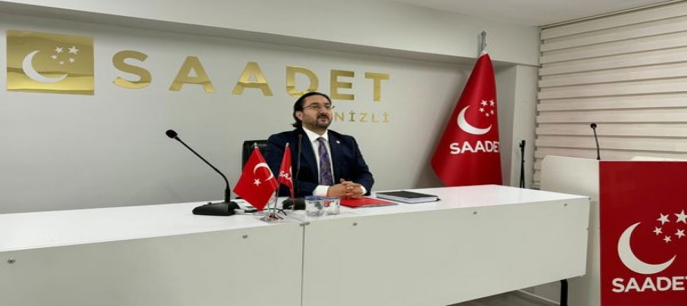 Saadet Partisi Denizli İl Başkanı Özeren Eğitim Bir Lütuf Değil, Haktır