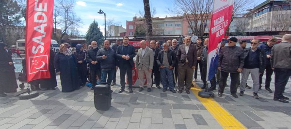 Saadet Partisi Uşak İl Başkanı Ramazan Yavuz Acar’dan Sert Açıklama: “Zulme Sessiz Kalmayacağız”