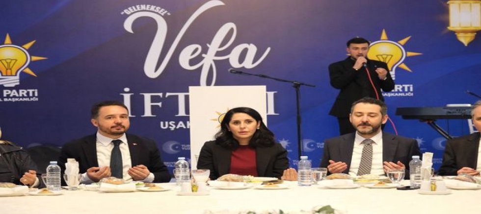 Uşak AK Parti Teşkilatı Vefa İftarında Buluştu