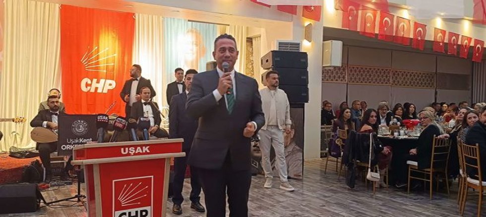 Uşak CHP Teşkilatı’nın  102 Kuruluş Yılı Balosu’na Murat Karayalçın Katıldı.