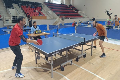 Uşak’ta Dünya Masa Tenisi Günü Turnuvayla Kutlandı