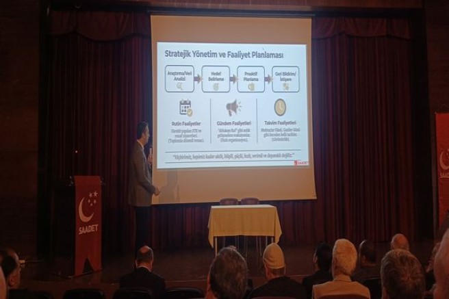 Saadet Partisi Uşak Teşkilatı Eğitim Çalışmalarına Start Verdi