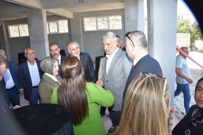 SİMAV KUŞU BELEDİYESİ’NİN YAPTIĞI SOSYAL KONUTLAR TÖRENLE AÇILDI