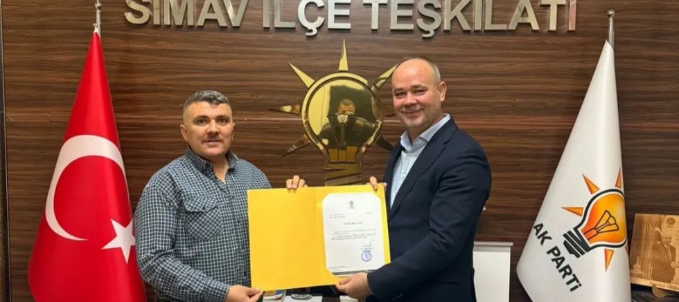 SİMAV MURADINLAR MAHALLESİ AK PARTİ BAŞKANI VOLKAN KIRBIYIK OLDU