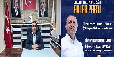 Ak Parti Köprübaşı 8. Olağan Komgresi 29 Kasım!da 