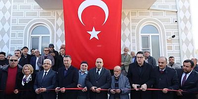 AKHİSAR HAYBER CAMİİ YAPILAN TÖRENLE İBADETE AÇILDI