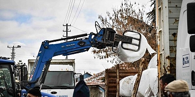 Belediye'den Çiftçilere Slaj Desteği