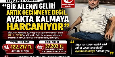 Bir Ailenin Geliri Artık Geçinmeye Değil, Ayakta Kalmaya Harcanıyor”