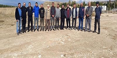 Bireylül Karma Sanayi Kooperatifi'nde Esnaf Ümidi Kesti Arpa Buğday Ekiyor 