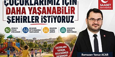 Çocuklar İçin Değilse, Kimin İçin Şehir Kuruyoruz?