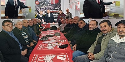 DEMOKRAT PARTİ MERKEZ İLÇE DE ZEYNEL ALTINTAŞ GÜVEN TAZELEDİ.