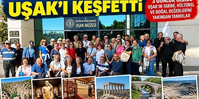 Ege Tıp 78 Mezunu Doktorlar'dan uŞAK'IN tARİHİ ve Kültürel Değerlerine Yolculuk