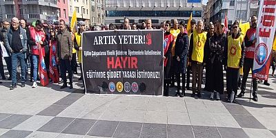 Fatma Nur Çelik İçin Alanlara Çıktılar: Uşak’ta Eğitimcilerden Sert Mesaj”