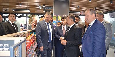 GEDİZ BELEDİYESİ’NE AİT AKARYAKIT İSTASYONU YAPILAN TÖRENLE HİZMETE GİRDİ