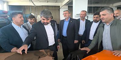 HÜDA PAR Mersin Milletvekili Faruk Dinç’ten Uşak’a Ziyaret