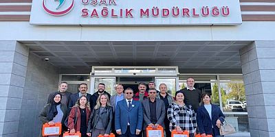 Uşak İl Sağlık Müdürlüğünden Mahalle Muhtarlarına İlk Yardım Farkındalık Eğitimi
