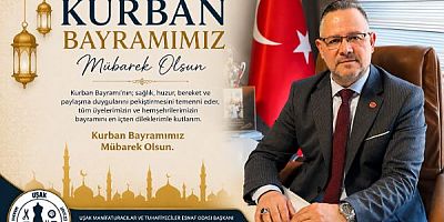 Manifaturacılar ve Tuhafiyeciler O. Bşk. Abdullah Can Kurban Bayramı Mesajı Yayınladı.