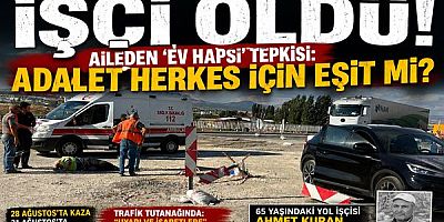 MHP ESKİ İL BAŞKANININ EŞİNİN KARIŞTIĞI KAZADA İŞÇİ HAYATINI KAYBETTİ