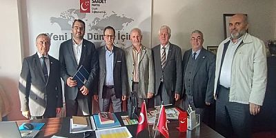 Millet partisi’nden Saadet Partisi’ne Ziyaret.