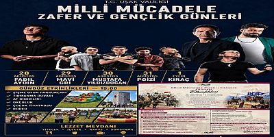 Milli Mücadele, Zafer ve Gençlik Günleri Uşak’ta Coşkuyla Kutlanacak